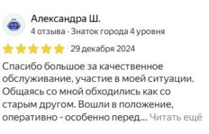 Как Александр оценил в яндексе Чистые услуги